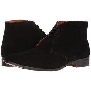 Carlos by Carlos Santana Men's Corazon Chukka Suede Boot, Black, Size 11, NIB